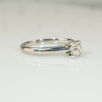 Simply Beautiful OMC Diamond Platinum Solitaire