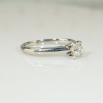 Simply Beautiful OMC Diamond Platinum Solitaire