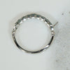 Art Deco White Gold Diamond Band