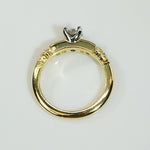 Timeless Vintage Gold OEC Engagement Ring