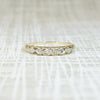 Pretty 1930s Two-Tone Diamond Wedding Band