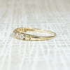 Pretty 1930s Two-Tone Diamond Wedding Band