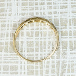 Pretty 1930s Two-Tone Diamond Wedding Band