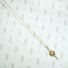 Delicate Lavalier Pendant with Opal & River Pearl