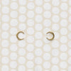 Celestial Gold Crescent Moon Stud Earrings