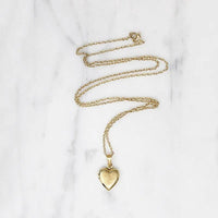 Sweetest Wee Gold Heart Locket