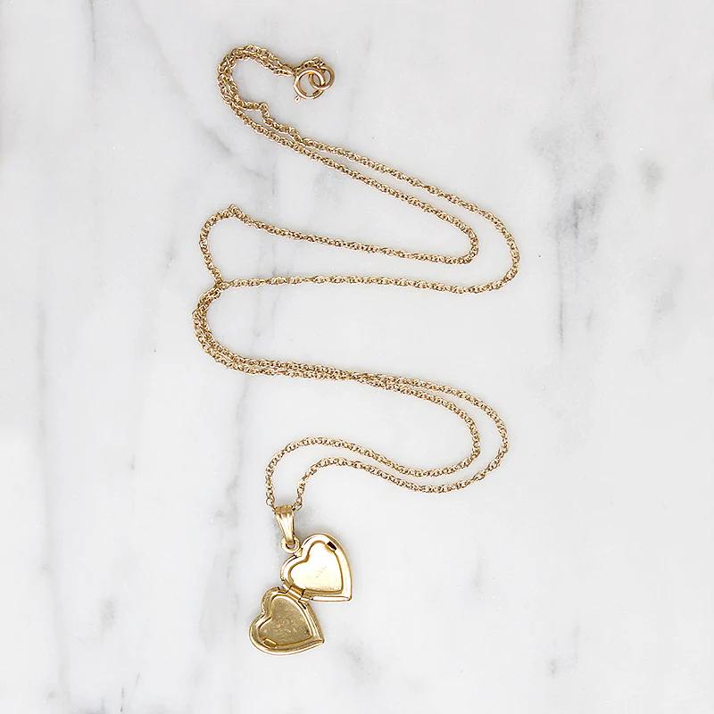 Sweetest Wee Gold Heart Locket