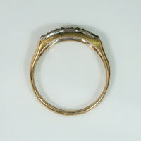 Lovely 1940s Two Tone Gold Wedding Band