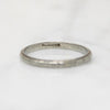 Well Loved 18k White Gold Floral Band from Belais