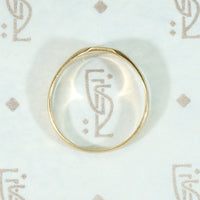 Sweetly Spooky Wee Signet with Rose Cut Diamond