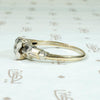 Sophisticated 1930s Architectural Engagement Ring