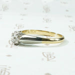 Marvelously Modern OMC Engagement Ring