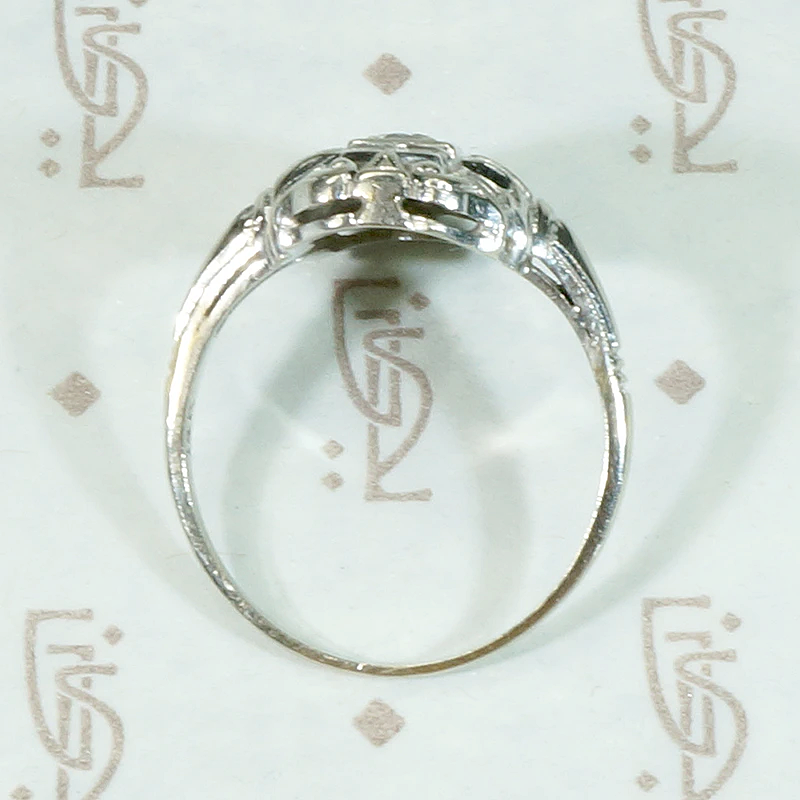 Classic Art Deco Diamond Cocktail Ring