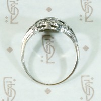 Classic Art Deco Diamond Cocktail Ring