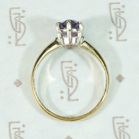 Lovely Lavender Amethyst Solitaire Ring