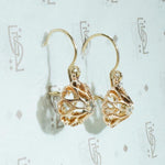 Darling Diamond Earrings in Delicate Gold Drops