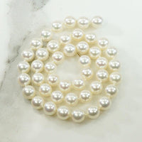 Strand of Pearls 18" with Ingenious Hidden Clasp