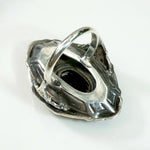 Bold Onyx & Marcasite Art Deco Ring