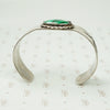 Vintage Silver Malachite Thunderbird Cuff