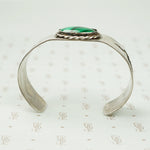Vintage Silver Malachite Thunderbird Cuff
