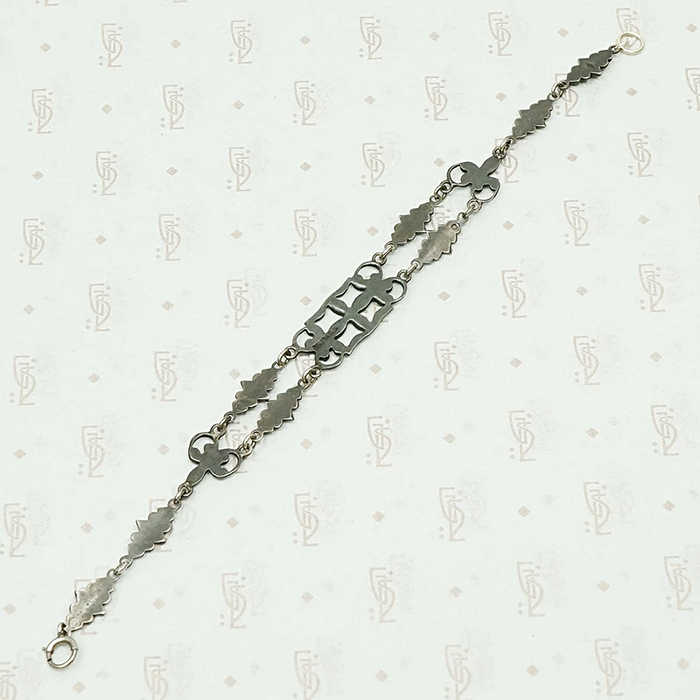 Lacy Sterling Silver and Marcasite Bracelet