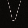 Ultra Dainty Marquis Diamond Link Necklace