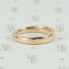 Vintage marquis diamond rose gold band by 720, right view.
