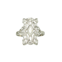 Vintage Platinum Art Deco Beauty