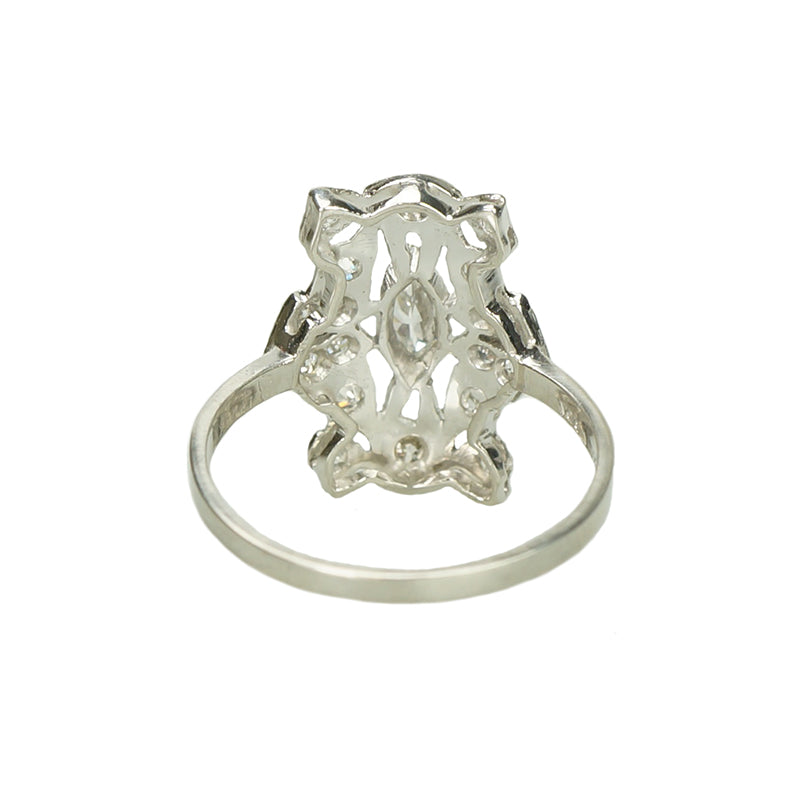 Vintage Platinum Art Deco Beauty