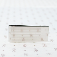 Handsome Pinstriped Money Clip