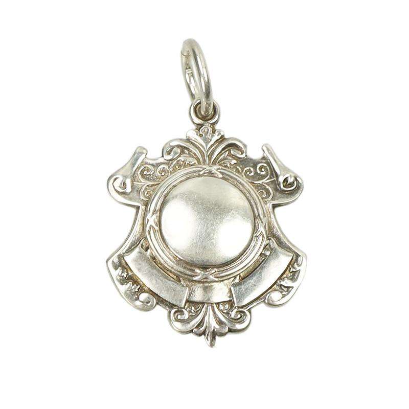 Vintage Silver Fob Pendant Birmingham England