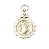 Vintage Gold on Silver Fob Chester England