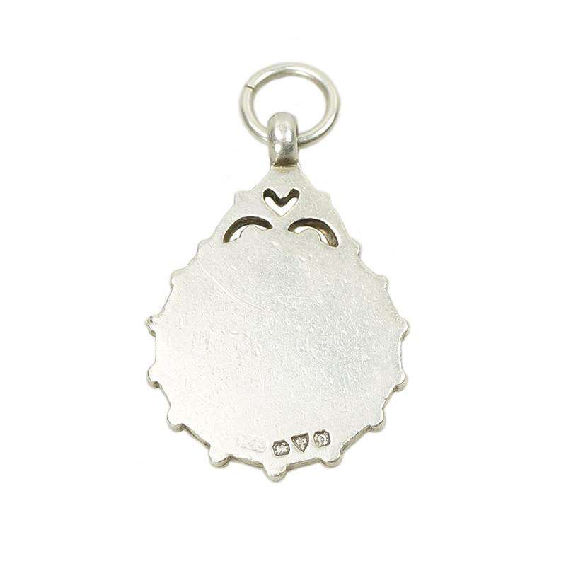 Vintage Gold on Silver Fob Chester England