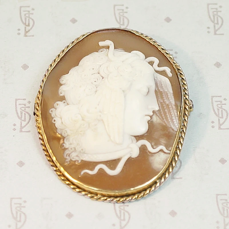 The Winged Medusa Cameo
