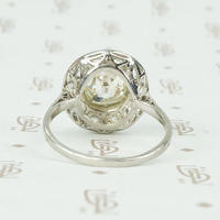 Rare Beauty An Edwardian Diamond Halo Ring