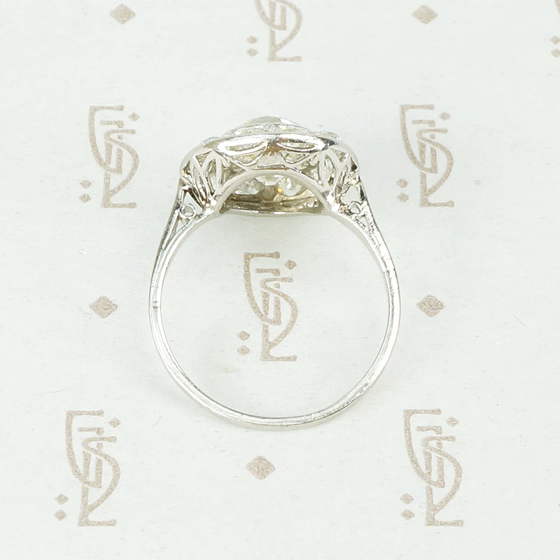 Rare Beauty An Edwardian Diamond Halo Ring