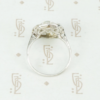 Rare Beauty An Edwardian Diamond Halo Ring