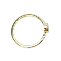 Crimp Bezel Vintage Diamond Solitaire by 720