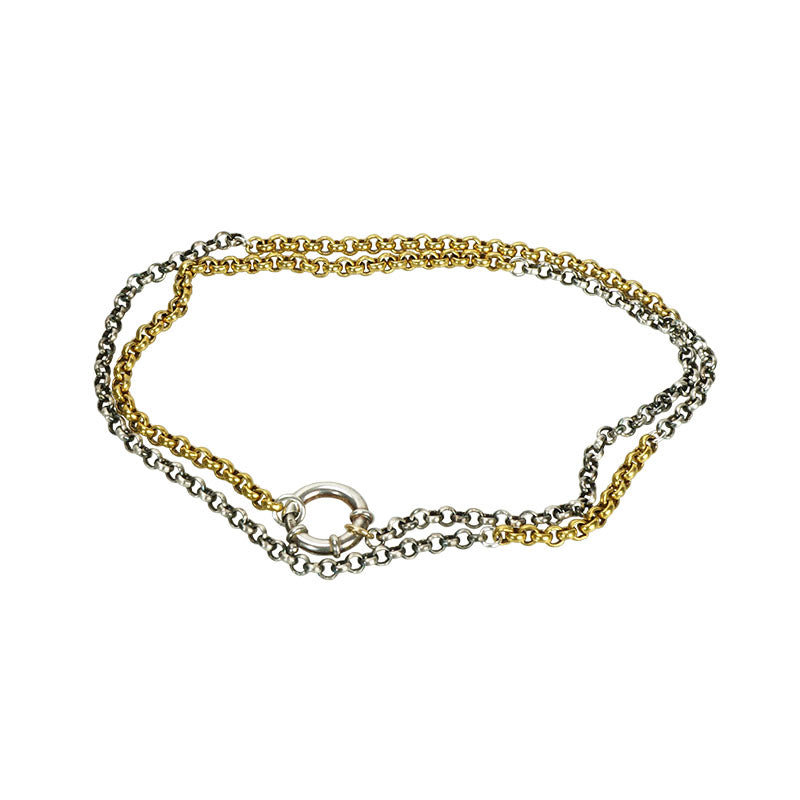 Rolling Links Married Chain - Gem Set Love