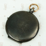 Large Gunmetal Monogram M Locket