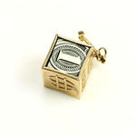 1950s 14k Gold Mad Money Charm