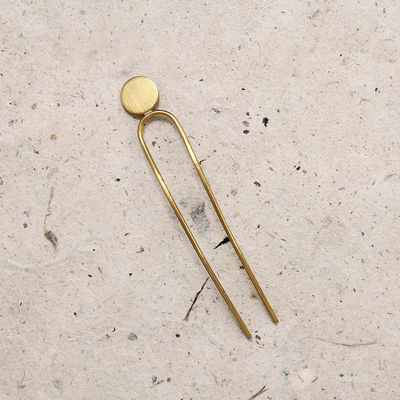 Mono Mini Brass Hair Pin from Favor