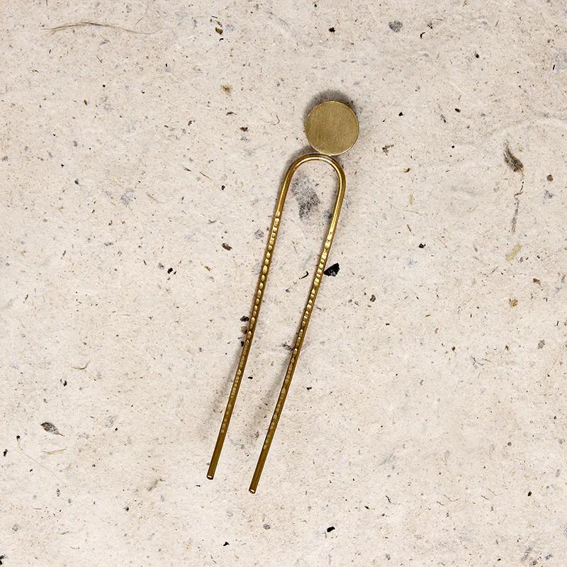 Mono Mini Brass Hair Pin from Favor