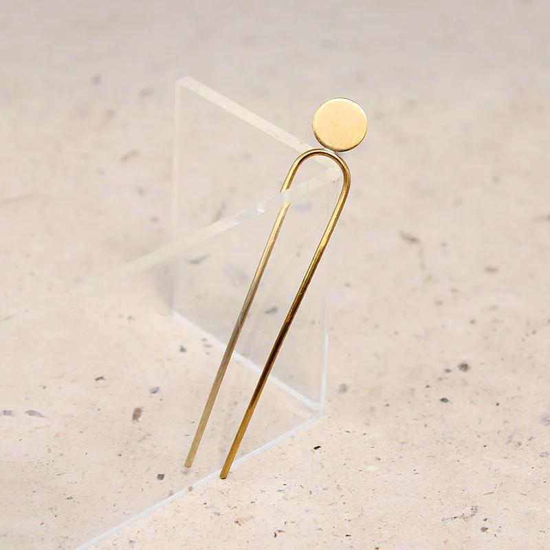 Mono Mini Brass Hair Pin from Favor