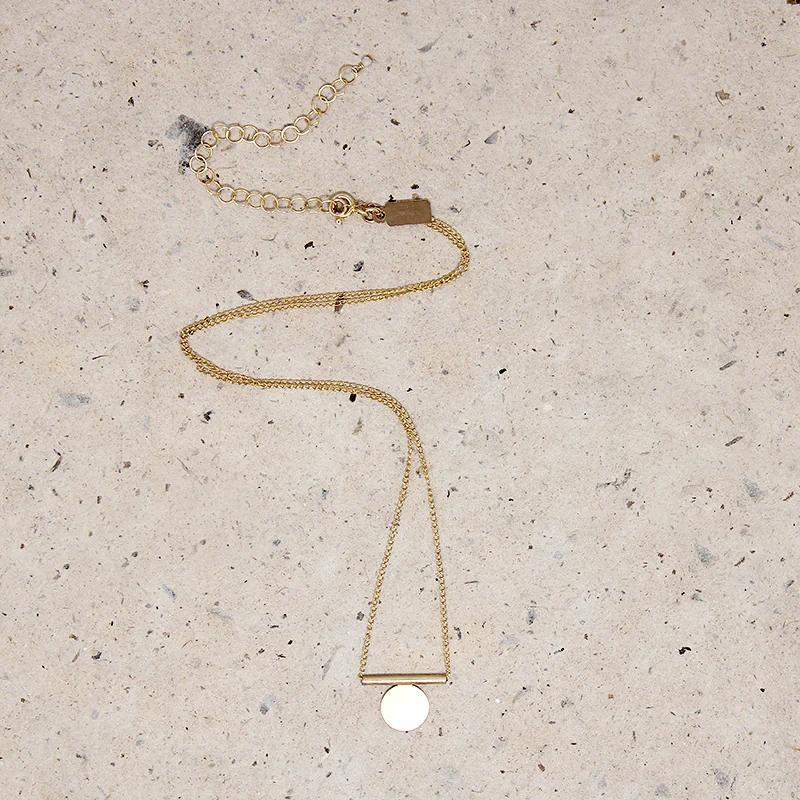 Minimal Mono Necklace from Favor