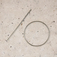 Mini Orbital Brass Hair Pin from Favor