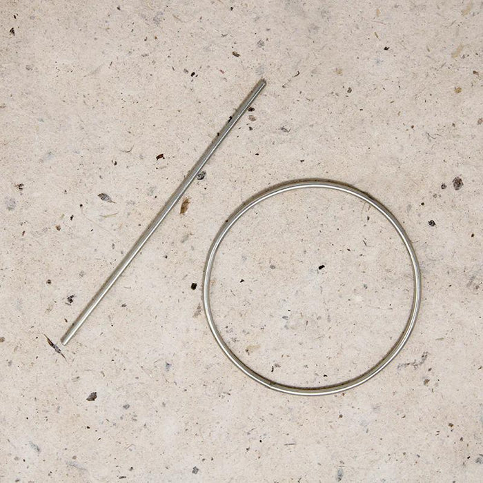 Mini Orbital Brass Hair Pin from Favor