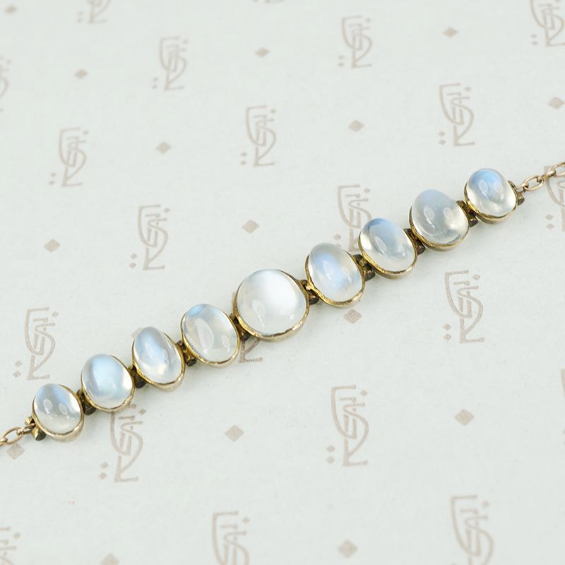 Vintage moonstone bracelet