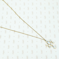 antique moonstone necklace