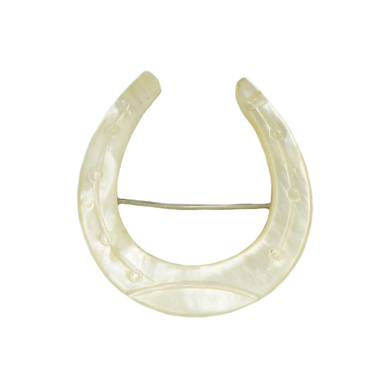 Victorian Mother of Pearl Horseshoe